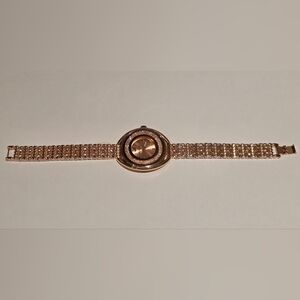 Swarovski Crystalline Oval Watch – Rose-Gold Tone Plated